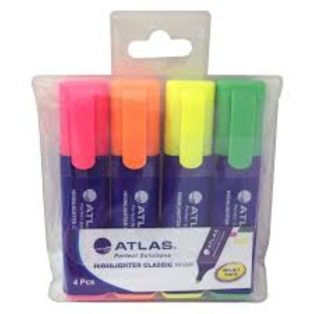 Atlas Highlighter MH200 PAC=04EA AS-MH200-04C